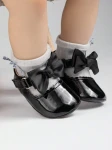 baby shoes for girls, elegant baby shoes, black baby shoes, shoes for toddlers, comfortable baby shoes, high-quality baby shoes, baby shoe size guide