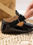 baby shoes for girls, elegant baby shoes, black baby shoes, shoes for toddlers, comfortable baby shoes, high-quality baby shoes, baby shoe size guide