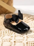 baby shoes for girls, elegant baby shoes, black baby shoes, shoes for toddlers, comfortable baby shoes, high-quality baby shoes, baby shoe size guide