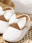 white baby shoes, elegant baby shoes, patent baby shoes, shoes for infants, comfortable baby shoes, high-quality baby shoes, baby shoe size guide
