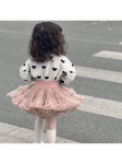 Girls Tulle Skirt, PettiSkirt, Cafe Latte Skirt, Children's Fashion, Tulle Skirt for Kids, Latte Princess Skirt