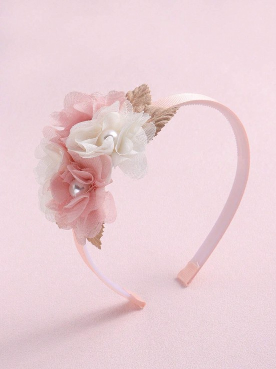 Rose headband for girls, Quality headbands, Elegant hair accessories, Hairbands with flowers, Premium hair products