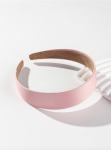 classic pink headband, elegant headband for girls, pastel headband, children's hair accessories, first communion headband, school performance accessory, family gathering headband, gift for girls, high-quality headband, comfortable headband, Irish elegance