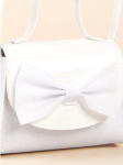 Girls Handbag, Elegant White Handbag, Kids Fashion, Children's Accessories, Bow Handbag, Special Occasion Handbag, Daily Wear Handbag, Quality Girls Bag, Adjustable Strap Handbag, Secure Closure Handbag