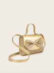 Golden Star Handbag, Girls Fashion Accessory, Glitter Handbag for Girls, Special Occasion Handbag, Children's Party Bag, Sparkle Handbag, Little Fashionistas Handbag, Gift for Girls