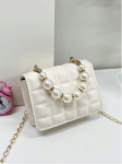 Pearl Charm Handbag, Girls Fashion Ireland, Elegant Kids Accessories, Princess Handbag, Quilted Handbag for Girls, Safe Kids Handbag, Ceremonial Handbag, Daily Kids Fashion, Irish Girls Accessories, Elegant Girls Outfits