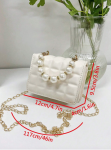 Pearl Charm Handbag, Girls Fashion Ireland, Elegant Kids Accessories, Princess Handbag, Quilted Handbag for Girls, Safe Kids Handbag, Ceremonial Handbag, Daily Kids Fashion, Irish Girls Accessories, Elegant Girls Outfits