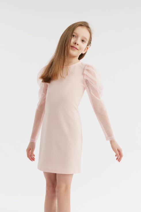 girls' occasion dress, pink dress for girls, Elena dress, special event dress, girls' wedding outfit, elegant girls' dress, children's formal wear
