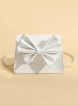 girl's handbag, white handbag, elegant handbag, bow handbag, pearl strap handbag, girl's accessory, special occasion bag, Irish fashion, handbag for girls, communion bag