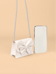 girl's handbag, white handbag, elegant handbag, bow handbag, pearl strap handbag, girl's accessory, special occasion bag, Irish fashion, handbag for girls, communion bag