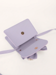 lavender handbag for girls, girls' bow handbag, elegant girls' bag, children's fashion accessory, special occasion handbag, girls' lavender purse, Irish fashion for kids