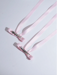pink hair clips for girls, satin bow clips, children's hair accessories, elegant hair clips, special occasion hair bows, girls' hair accessories Ireland