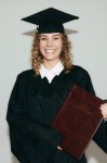 Child in Heritage Scholar Graduation Gown with Tassel Cap – Irish Ceremony