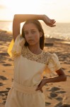 Beatrice jumpsuit ruffled sleeves – joyful movement