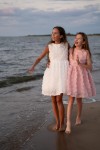Naya dress, cream dress for girls, first holy communion dress, flower girl dress, 3D floral gown, girls wedding outfit, elegant kids wear