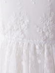 white communion dress, girls embroidered dress, flower girl dress, confirmation dress, elegant girls dress, wedding guest dress kids, tess dress