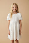 girls cream dress, communion dress ireland, flower girl dress, elegant girls occasion wear, white party dress for girls, kids wedding outfit