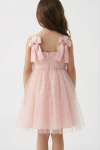 girls pink tulle dress, flower girl dress ireland, communion dress pink, kids occasion wear, elegant girls party dress, sleeveless girls dress, zoya fashion