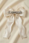 girls hair clip, organza bow hair clip, pearl hair accessory, elegant hair bow UK, First Communion hair accessory, wedding hair clip for girls, party hair accessories, girls formal hair clip