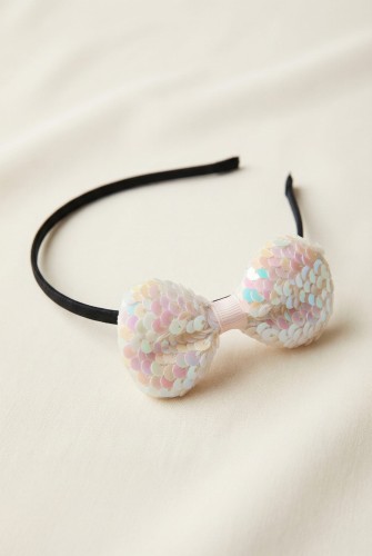 Sequin Bow Band
