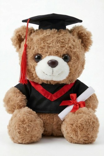 Scholarly Paws: Graduation Teddy Keepsake