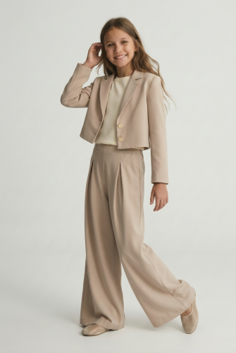 Girls' Special Occasion Set Emi in Beige – Elegant Outfit for Memorable Days