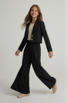 girls Emi set black back, formal black teen, occasion set black