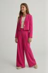 girls Emi set fuchsia occasion, summer wedding outfit girl, vibrant kids set pink, bold formal girl Ireland