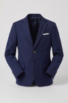 Navy blazer from the Liam suit for boys – front packshot