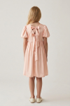 Sia pink party dress for girls – back cut-out tied with two bows