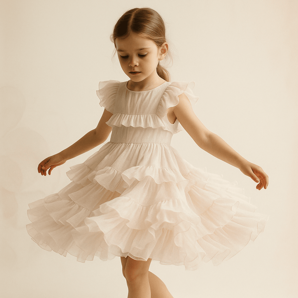 Frilled Girls' Dresses: Timeless Style for Every Occasion