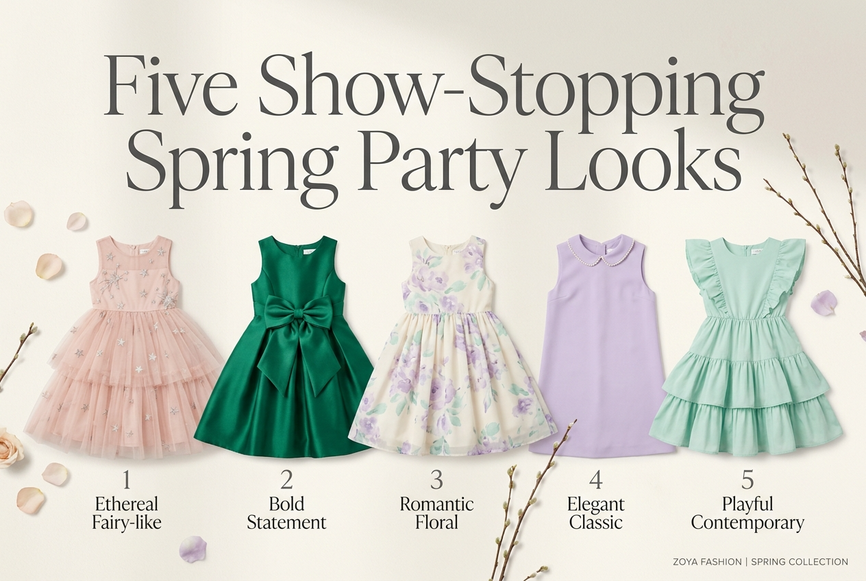 5 Stunning Party Dress Looks Your Little One Needs This Spring