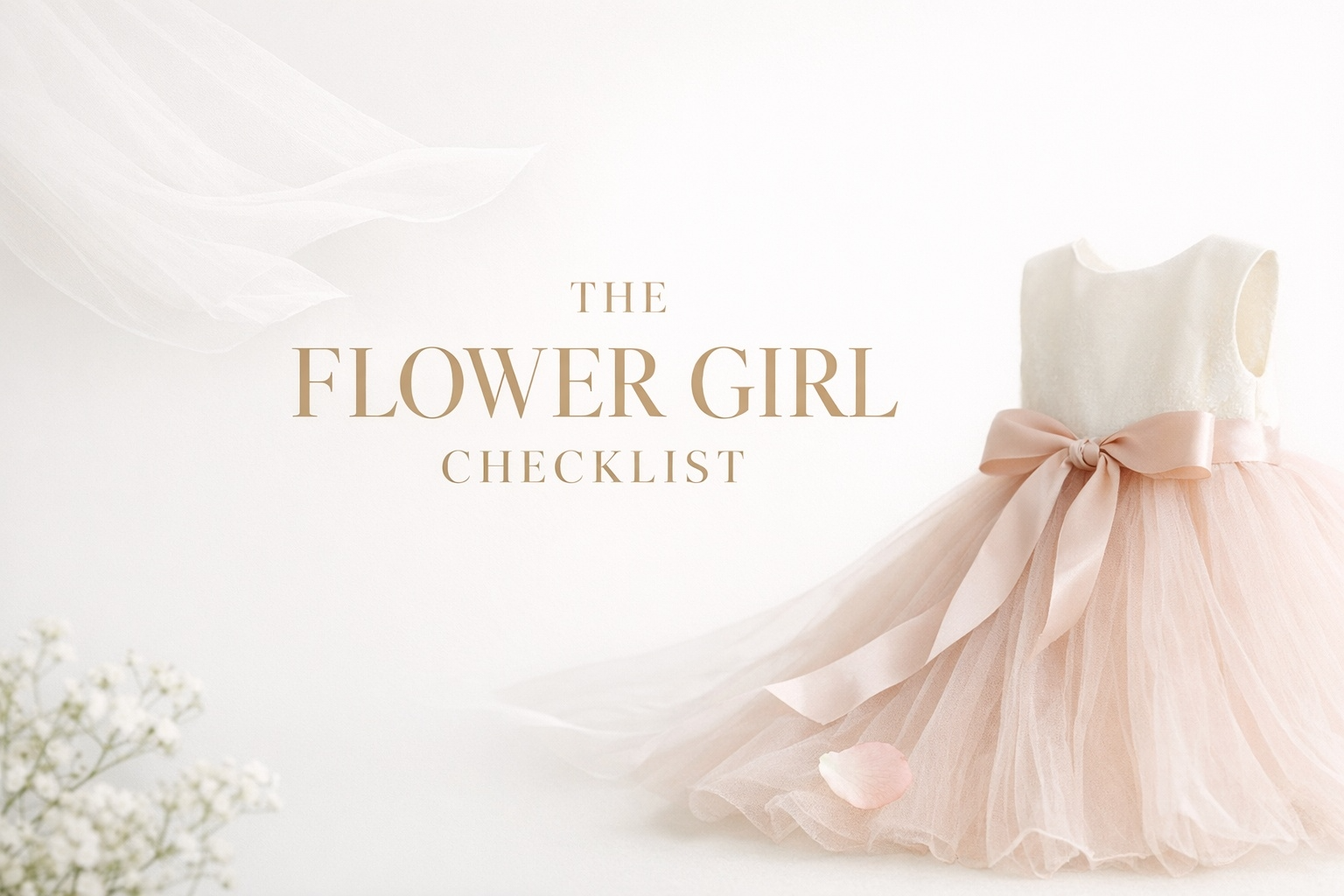 The Complete Flower Girl Dress Checklist for Irish Summer Weddings 2026