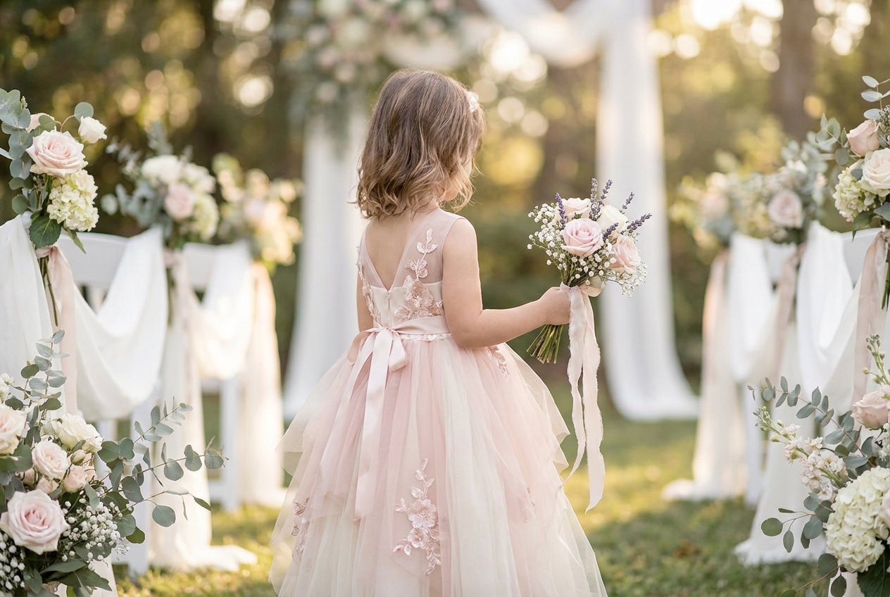 Which Dress for Which Wedding? The Compass for Little Guests